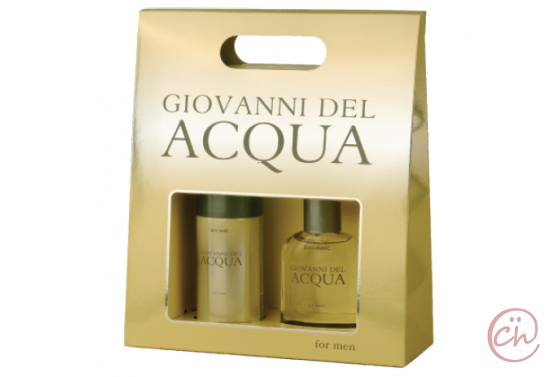 Мъжки подаръчен комплект Афтъшейв + Део спрей – Giovanni Del Acqua - Jean Marc